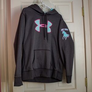 Under Armour Just Ride Grey Hoodie